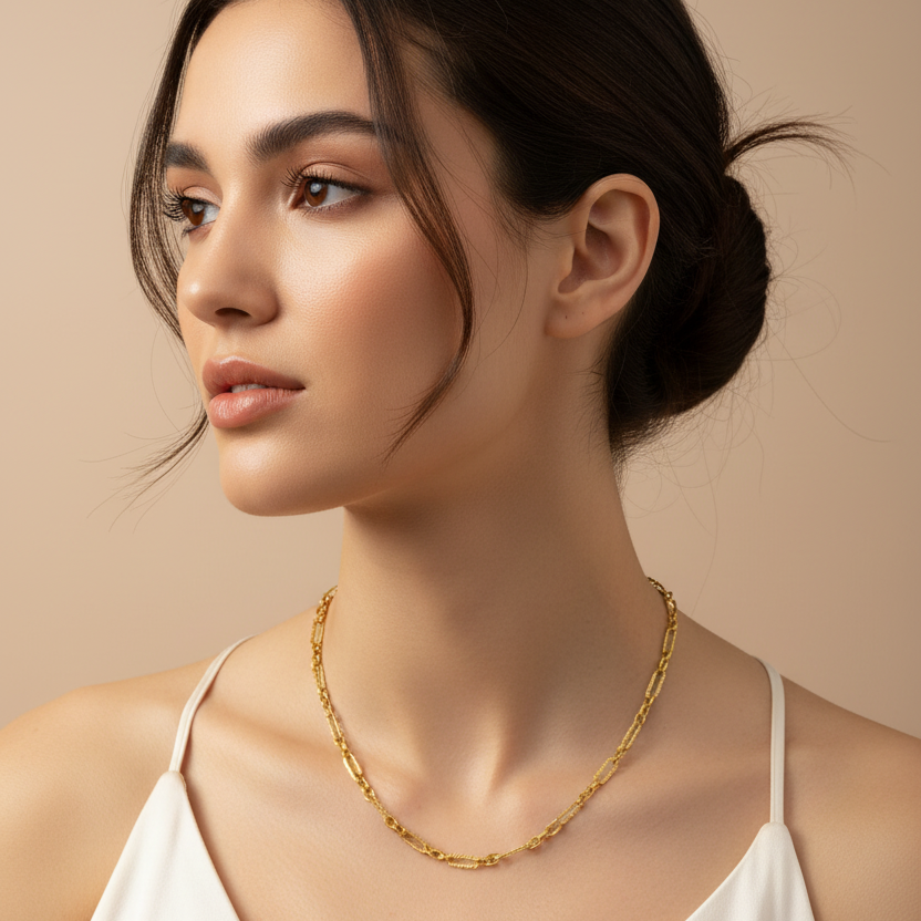 Goldschmuck-Sortiment aus 585er Gelbgold – Splendido Juwelier