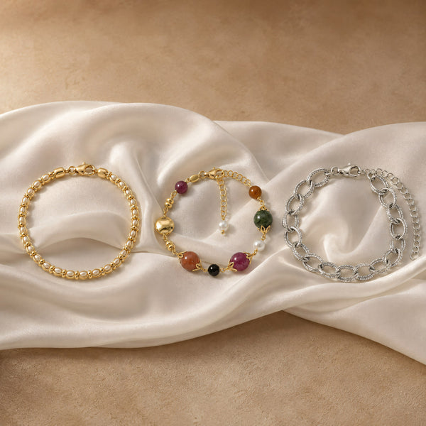 Silver bracelets