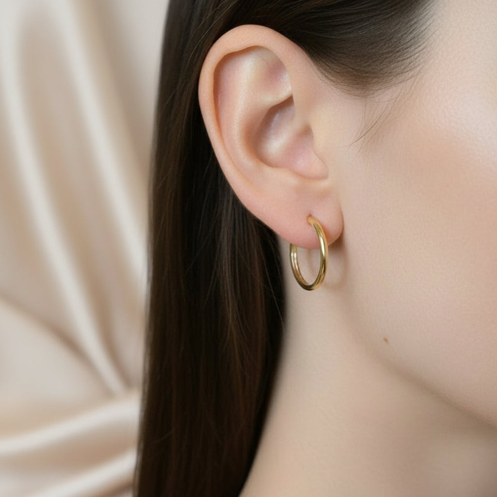 Goldcreolen 14Kt. DSC_2794