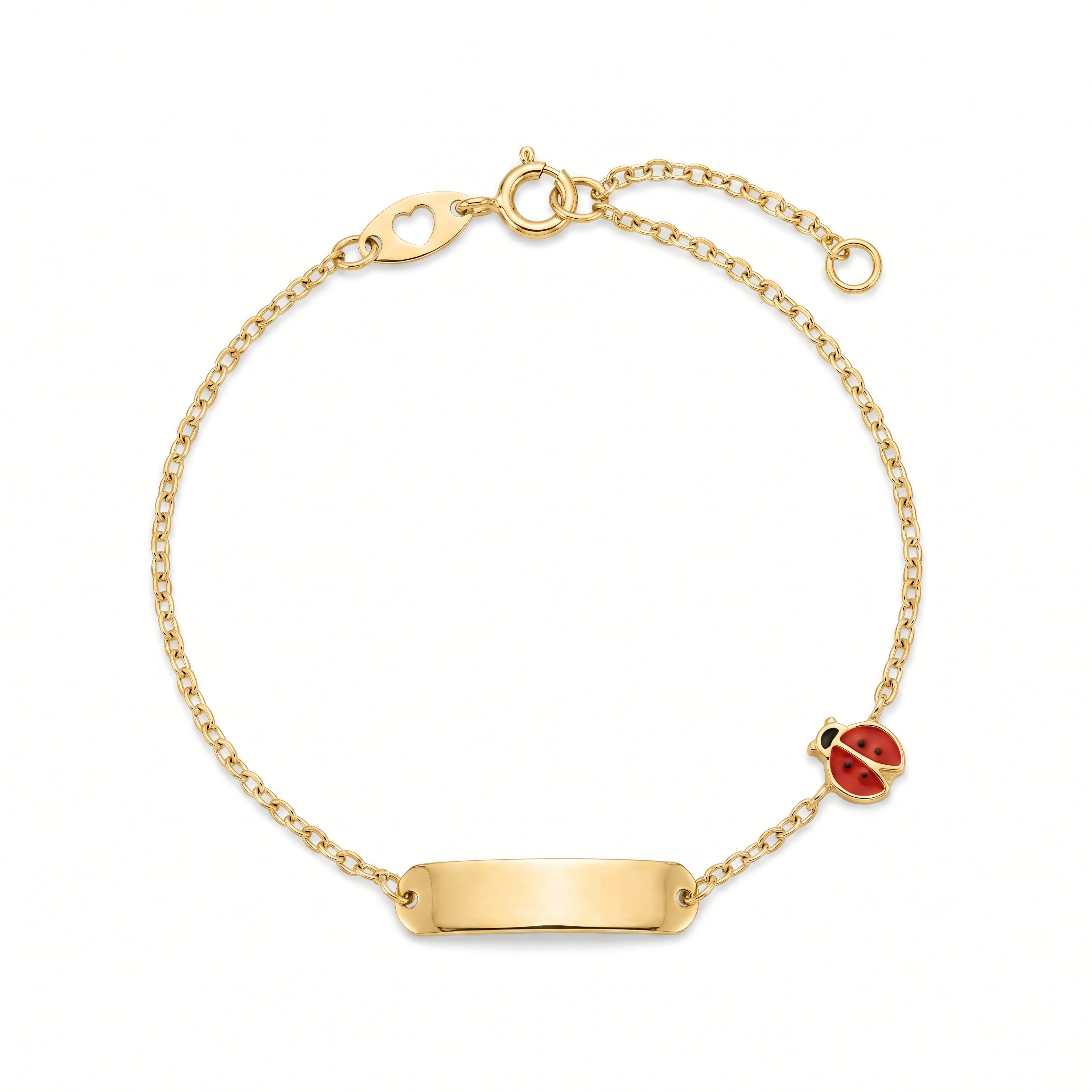 Armband 585 Gelbgold Marienkäfer-Element – Splendido – product photo