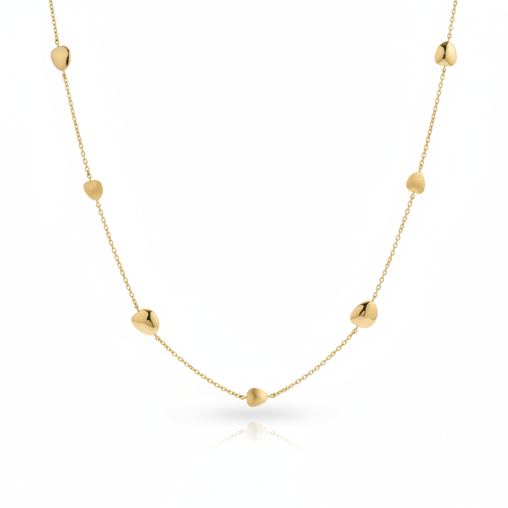 Collier 585 Gelbgold Fantasie-Element – Splendido – product photo