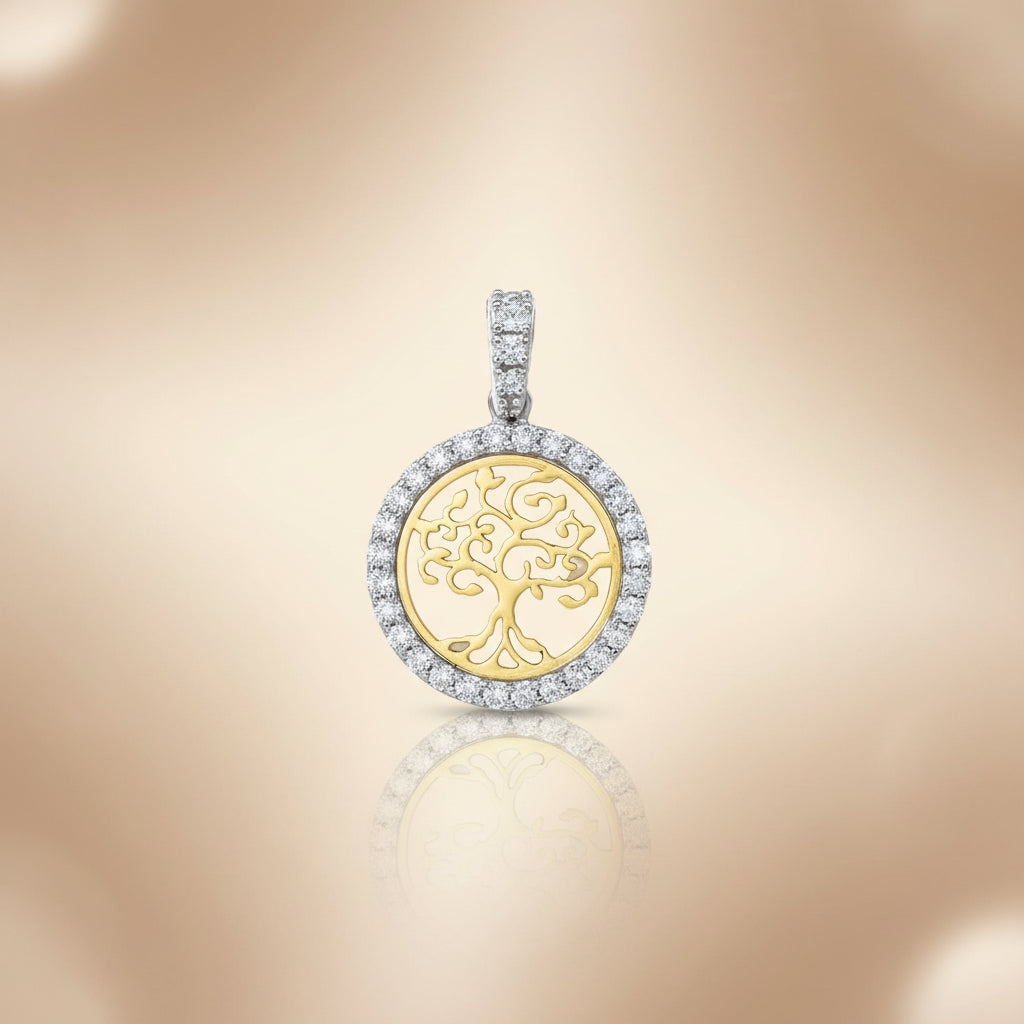 Goldanhänger 14kt. mit Zirkonia Goldanh-nger-14kt-mit-Zirkonia-GGanh-zir-0152-47360783057227