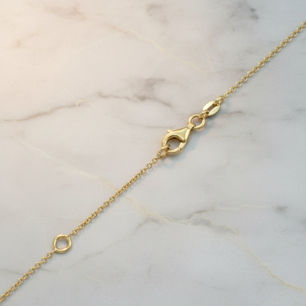 Goldkette 14 kt. mit Edelsteine Goldkette-14-kt-mit-Edelsteine-GGkettK61top-0177-47225674006859