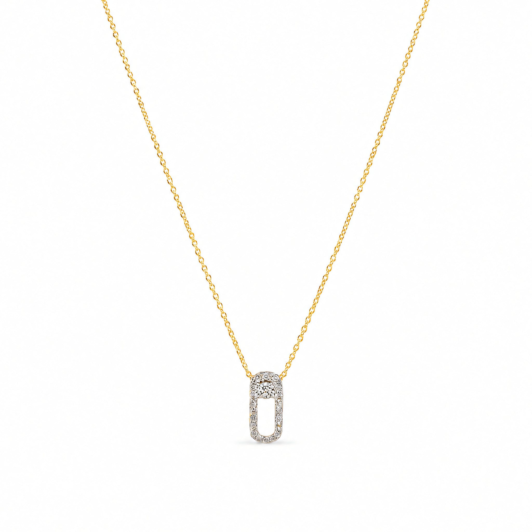Halskette 585 Gelbgold Brillanten 0,10 ct H/SI – Splendido – foto producto
