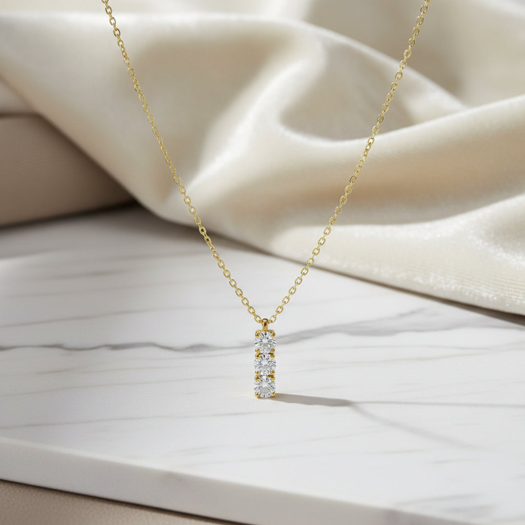 Goldkette 14Kt. mit Zirkonia Goldkette-14Kt-mit-Zirkonia-GGkettKZ18zir-0248-WGkettKZ18zir-0249-50963055706443