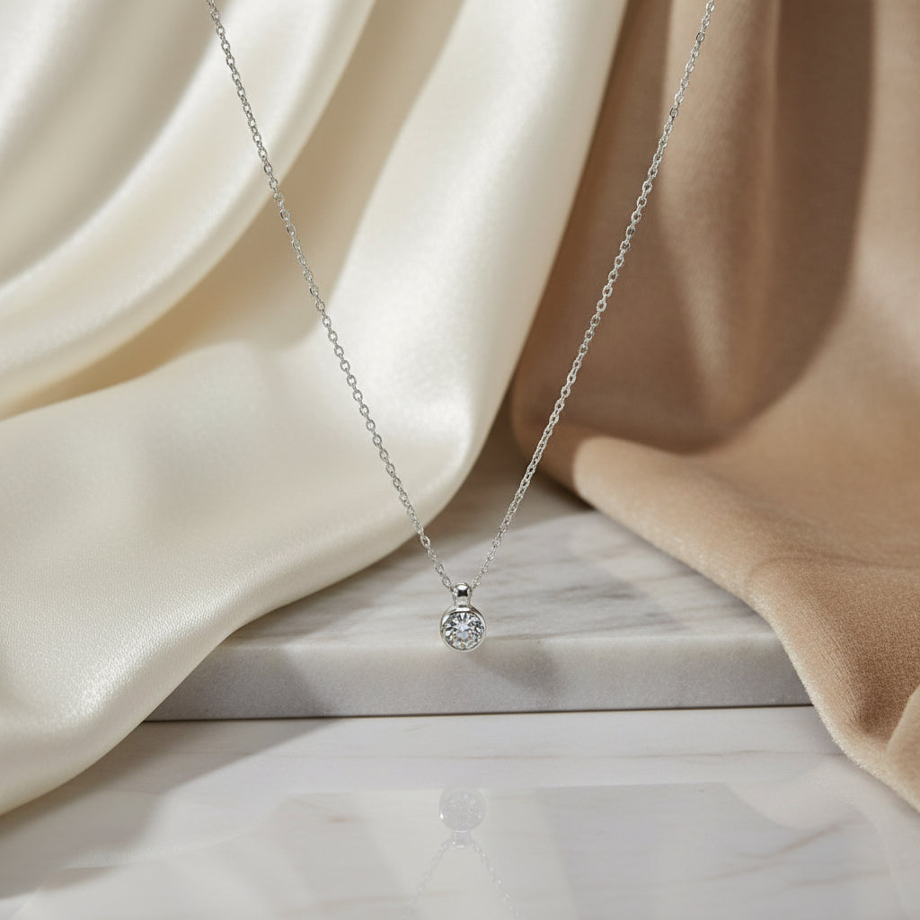 Goldkette 14Kt. mit Zirkonia Goldkette-14Kt-mit-Zirkonia-WGkettKZ7Wzir-0272-47242826285387