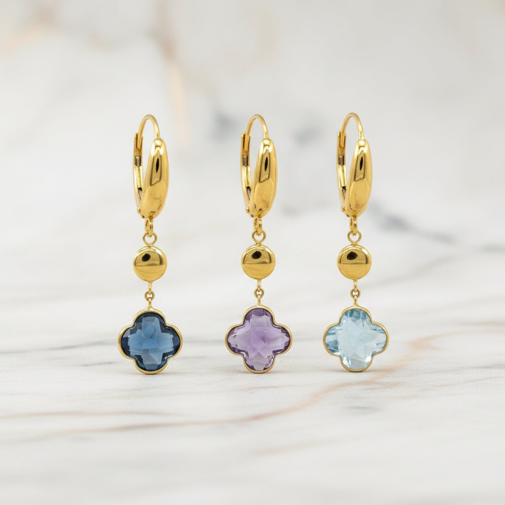 Goldohrringe 14Kt. mit Edelsteine Goldohrringe-14Kt-mit-Edelsteine-GGohrrO37lon-0005-GGohrrO37ame-0003-GGohrrO37top-0004-47356585738571