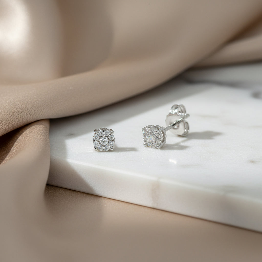 Goldohrstecker 14Kt. mit Brillant Goldohrstecker-14Kt-mit-Brillant-GGstecO20bri-0060-WGstecO20bri-0061-52302352941387