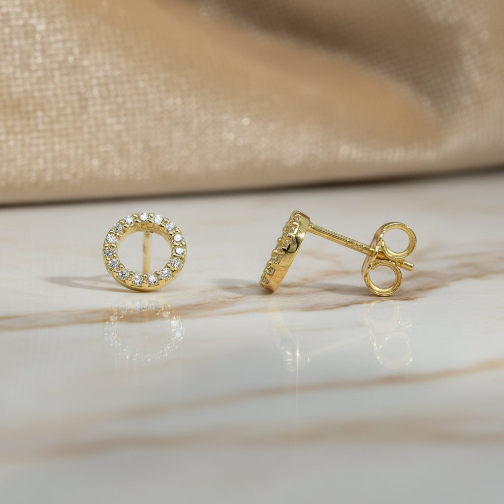 Goldohrstecker 14Kt. mit Zirkonia Goldohrstecker-14Kt-mit-Zirkonia-GGstecOZ17zir-0043-WGstecOZ17zir-0042-52303267889483