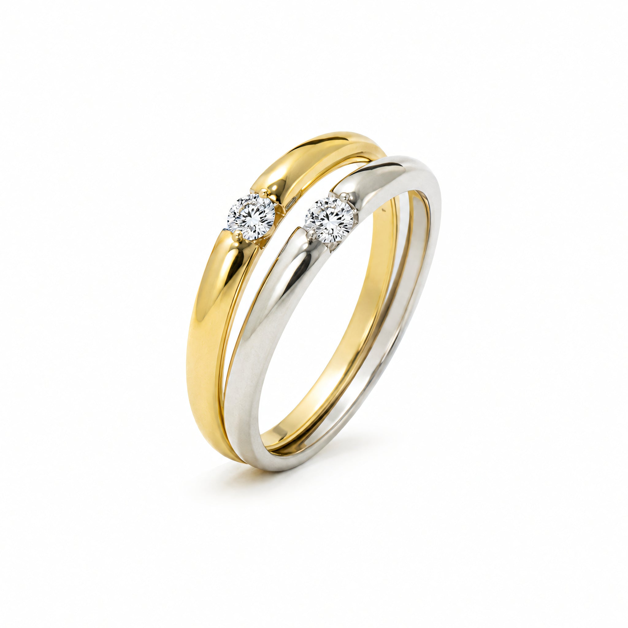 Ring 585 Gold Brillant 0,05 ct Verlobungsring | Splendido Schmuck