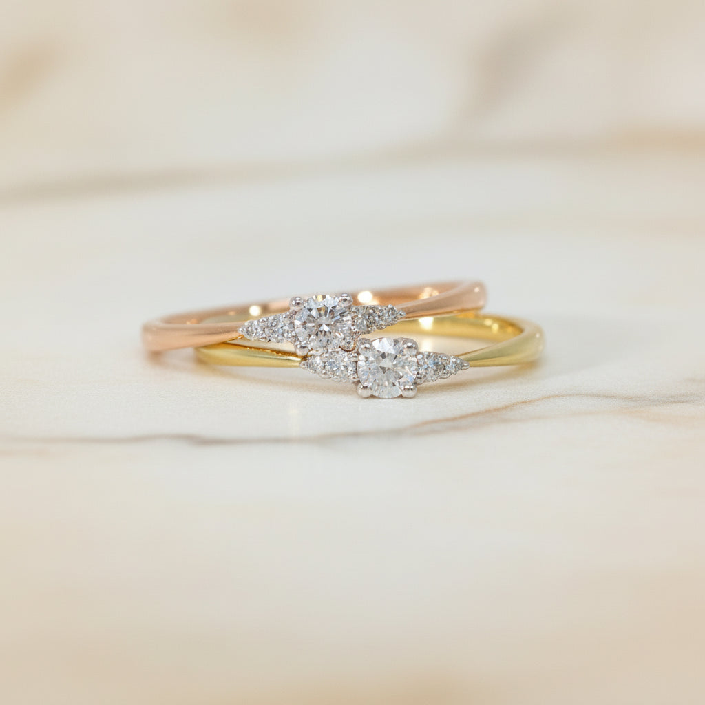 Goldring 14Kt. mit Brillant 0,15 ct. Goldring-14Kt-mit-Brillant-0-15-ct-RGringR39bri-0122-GGringR39bri-0120-69232419963211