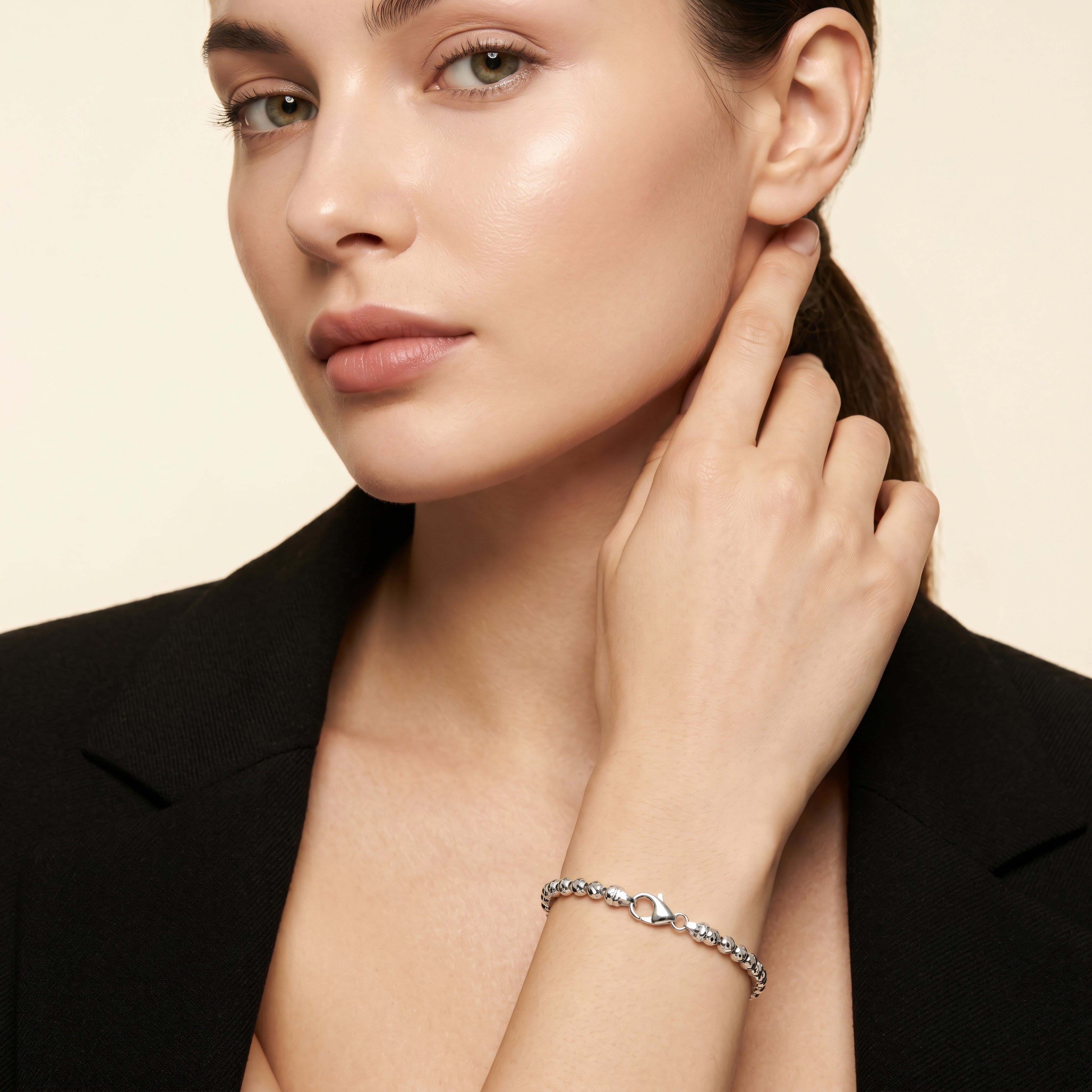 Armband 925 Silber Popcorn | Splendido Schmuck