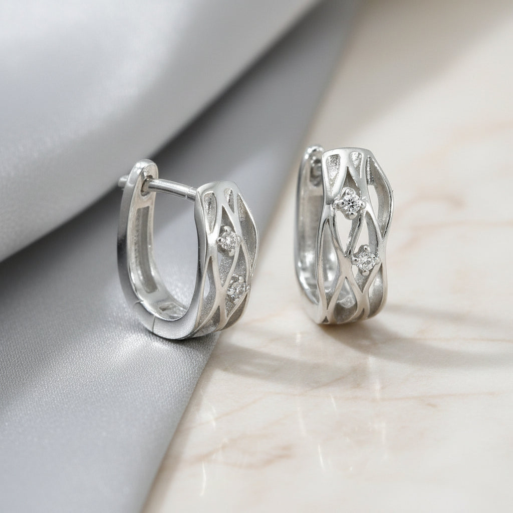 Silbercreolen 925 mit Zirkonia Silbercreolen-925-mit-Zirkonia-SIcreoCS1TRzir-S0087-47355001602379