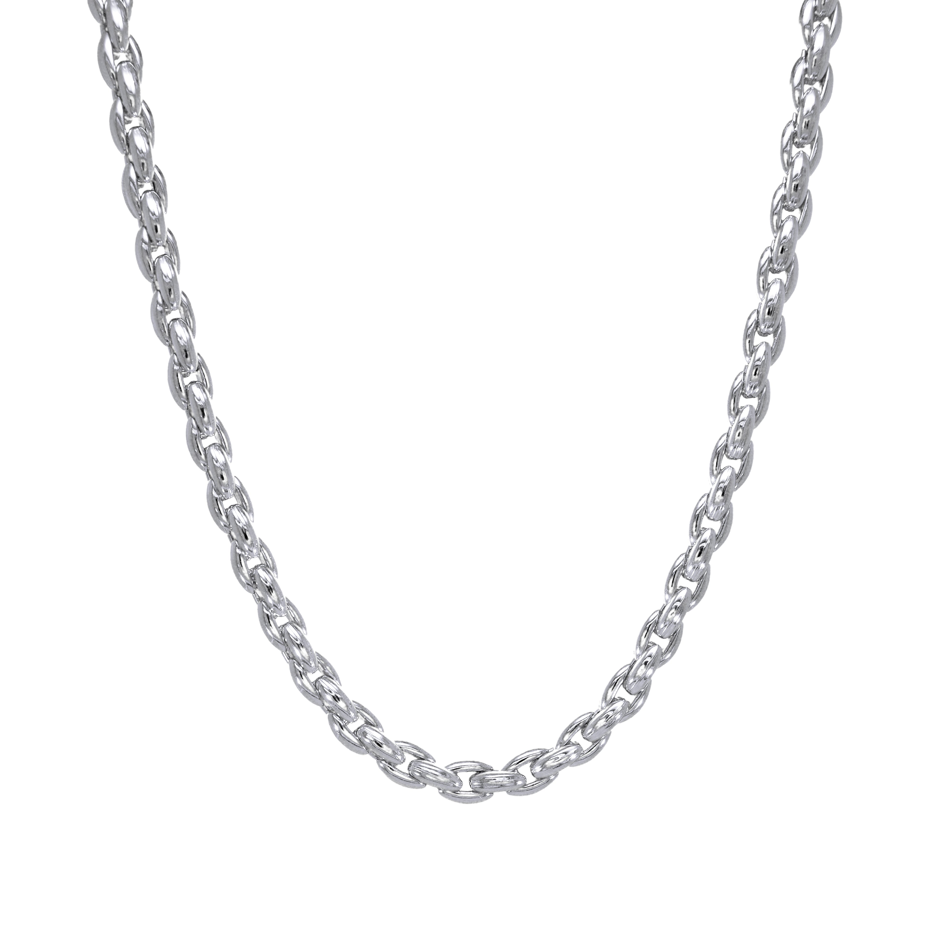 Halskette 925 Silber Rundpanzerkette – Splendido – foto producto