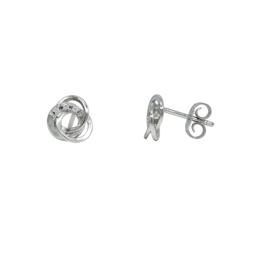 Ohrstecker 925 Silber Zirkonia klassisch | Splendido Schmuck
