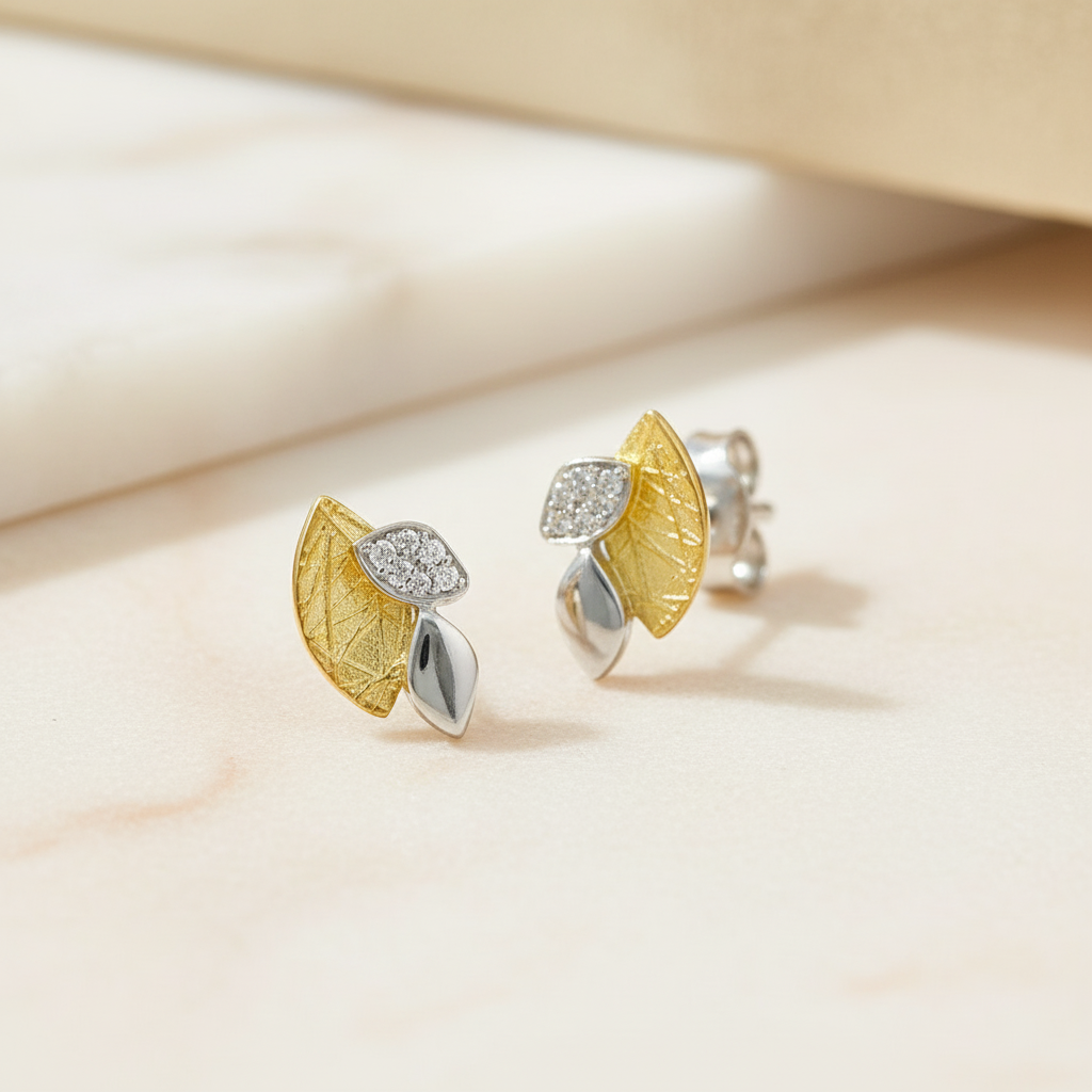 Silberohrstecker 925 mit Zirkonia