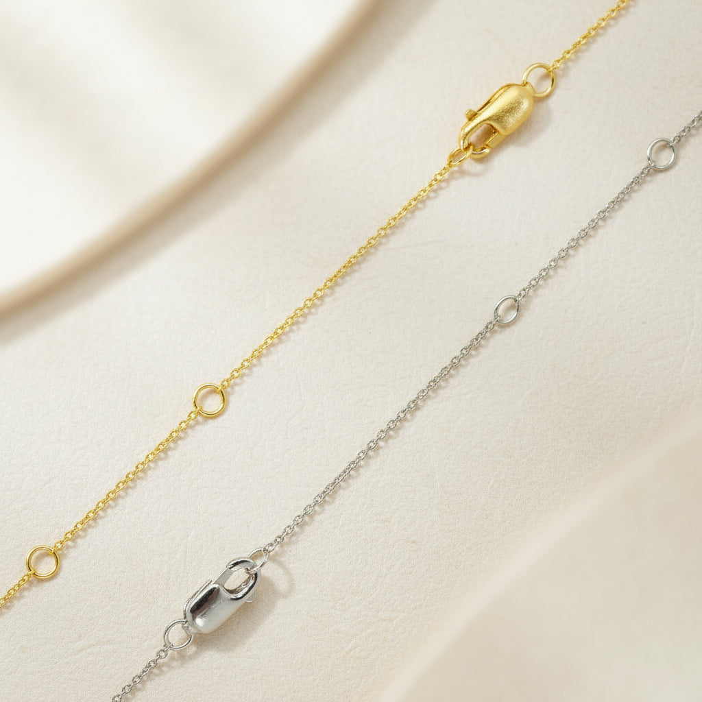 Goldkette 14Kt.mit Brillant