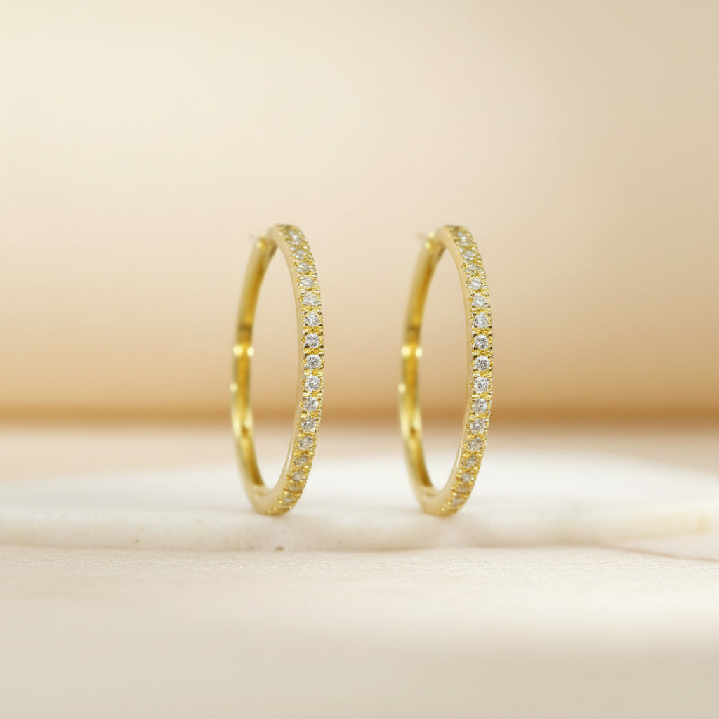 Goldohrringe 14Kt. mit Zirkonia Goldohrringe-14Kt-mit-Zirkonia-GGohrrOZ20Xzir-0364-WGohrrOZ20Xzir-0363-68789549629771