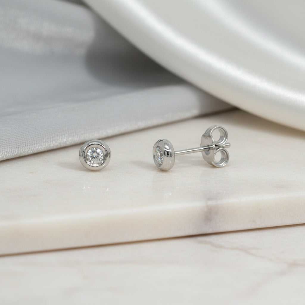 Goldohrstecker 14Kt. mit Brillant Goldohrstecker-14Kt-mit-Brillant-GGstecO80Gbri-0332-WGstecO80Wbri-0333-52302759592267