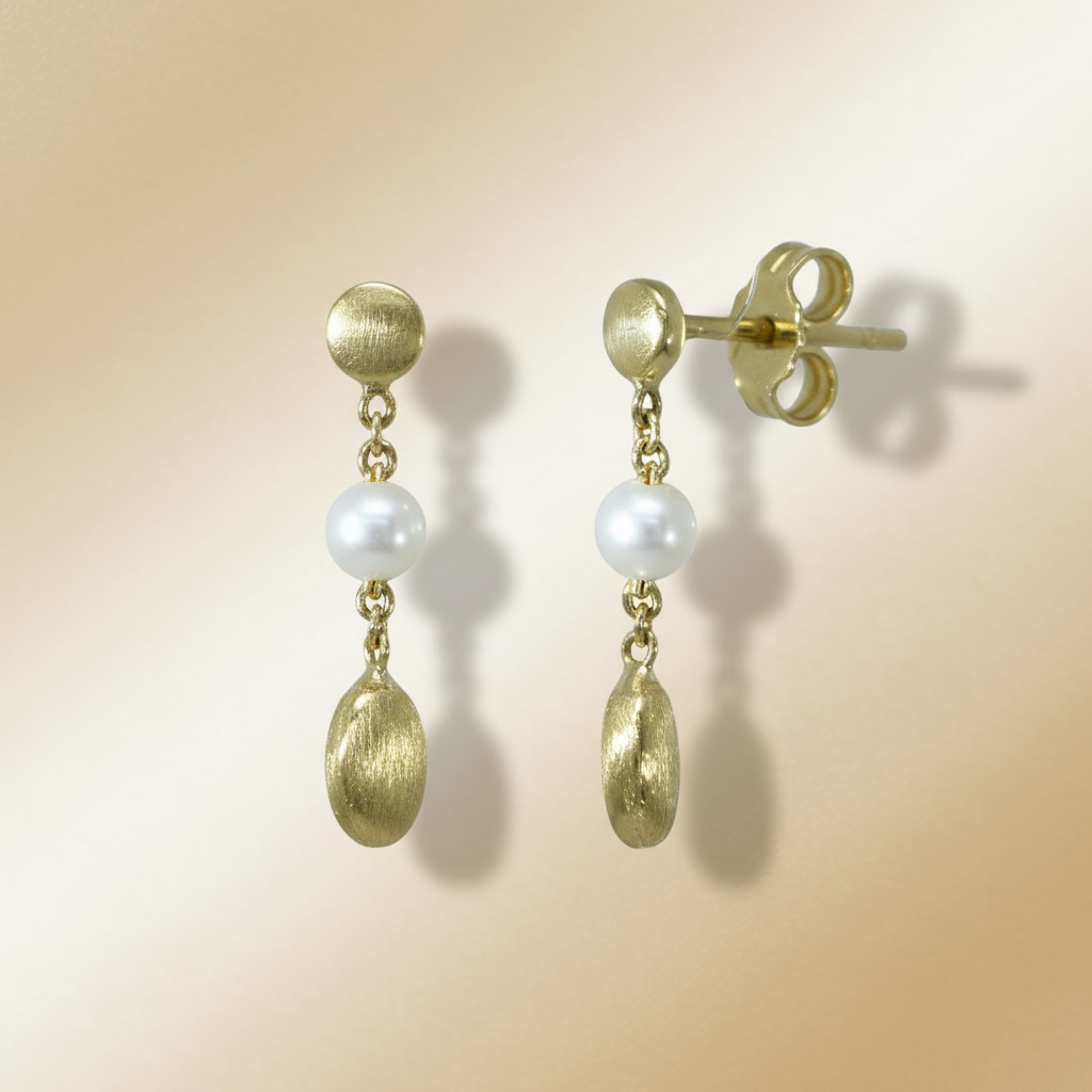 Goldohrstecker 14Kt. mit Perle Goldohrstecker-14Kt-mit-Perle-GGstecO107per-0335-69257578250571