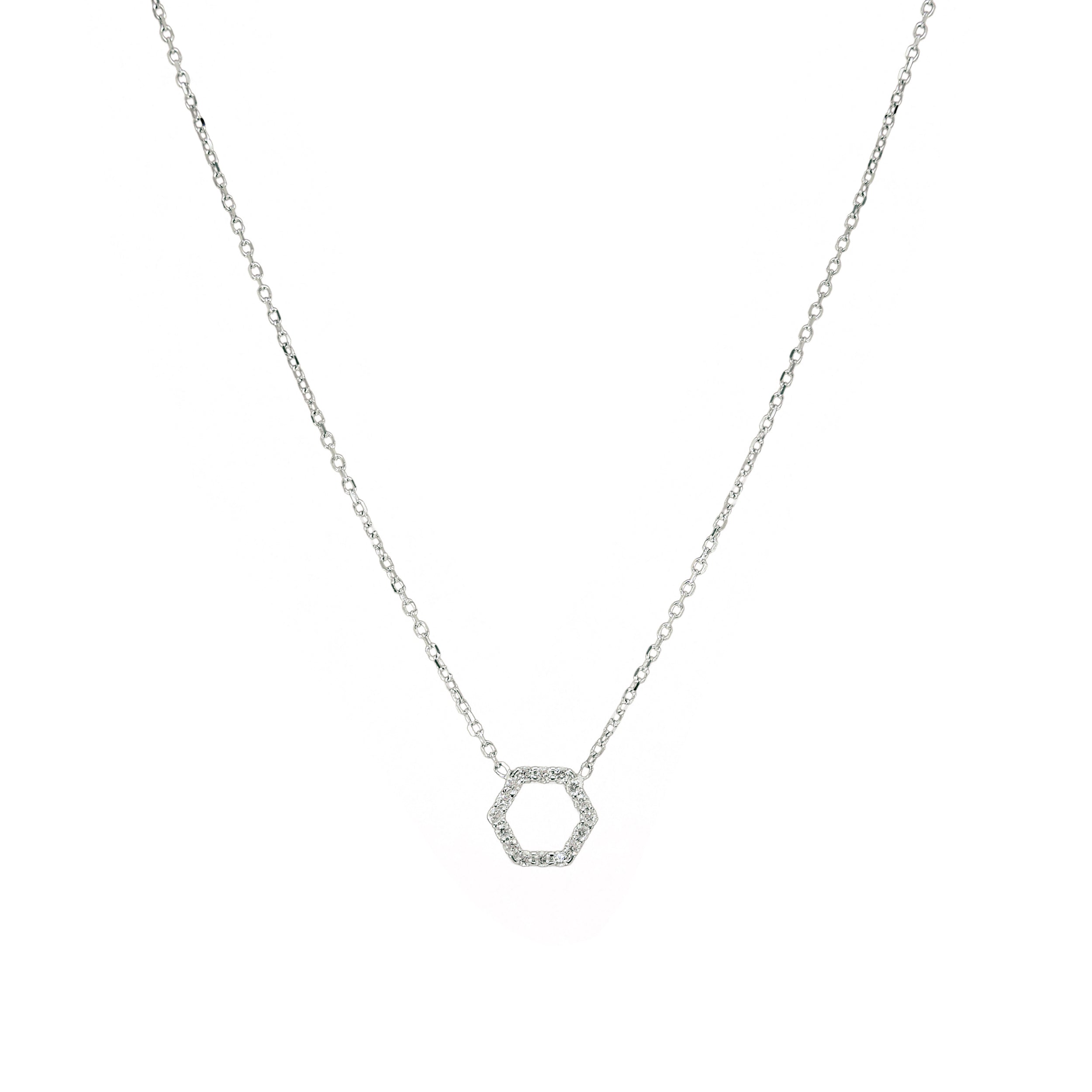 Goldkette 14Kt.mit Zirkonia