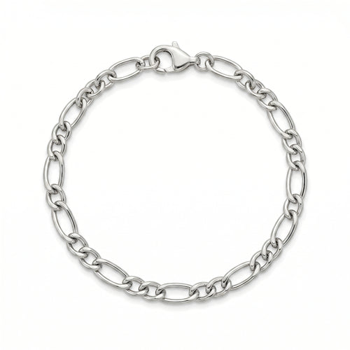 Armband 925 Silber Figaro | Splendido Schmuck
