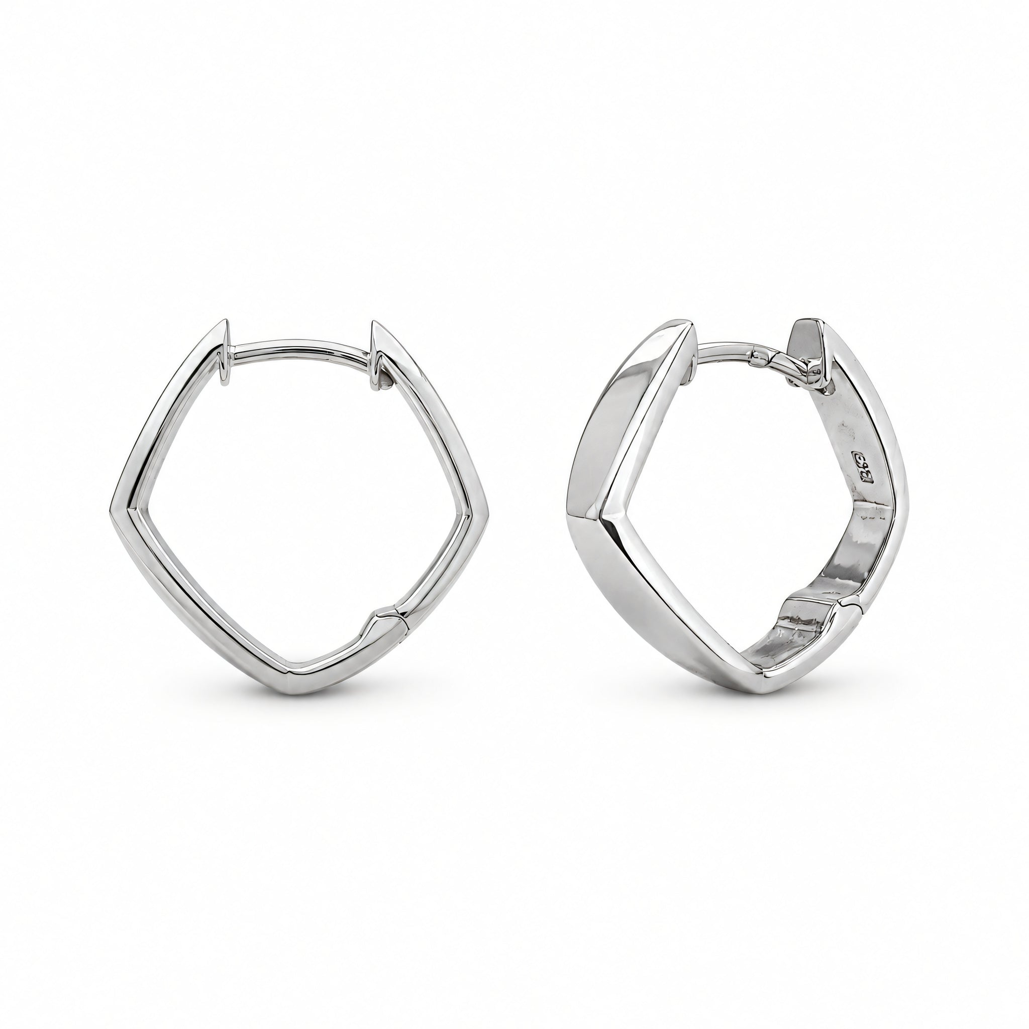 Creolen 925 Silber Hochglanz – Splendido – Produktbild