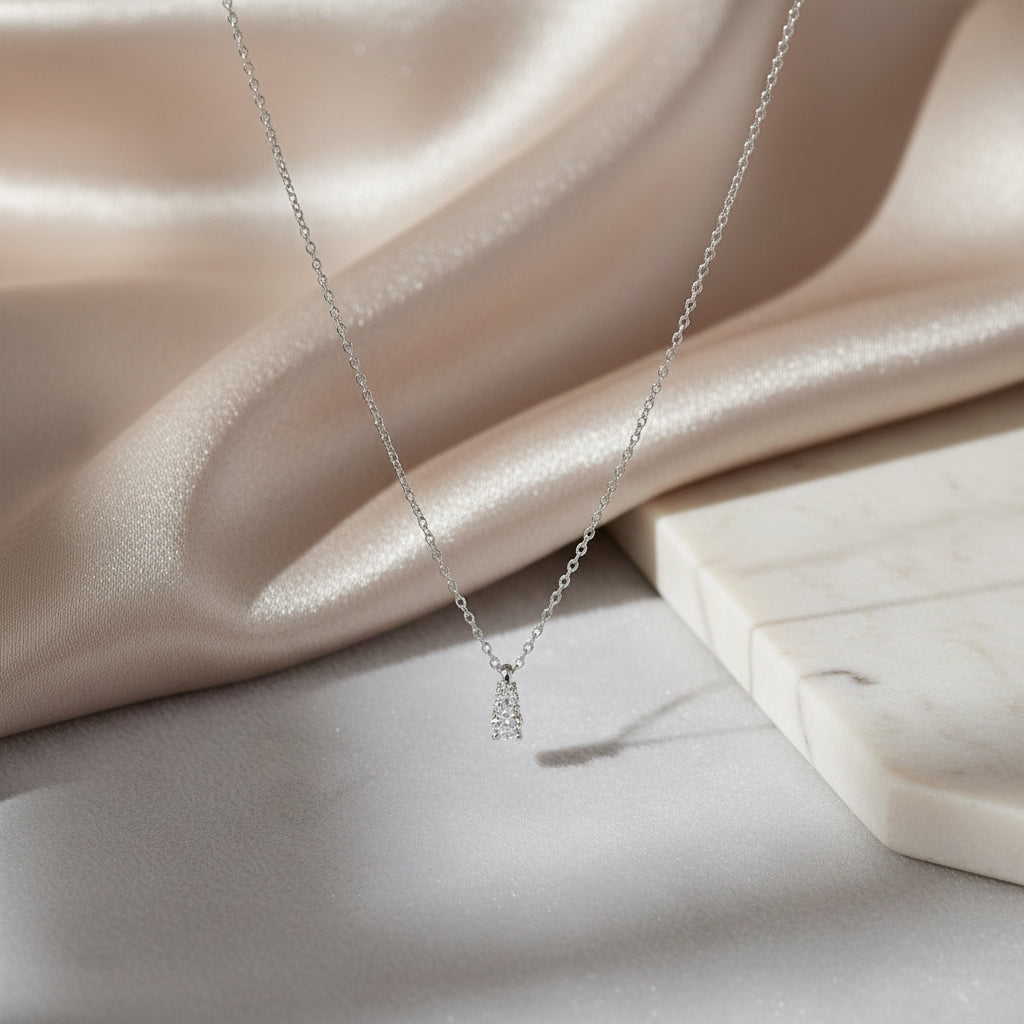 Goldkette 14Kt. mit Brillanten 0.15Ct.