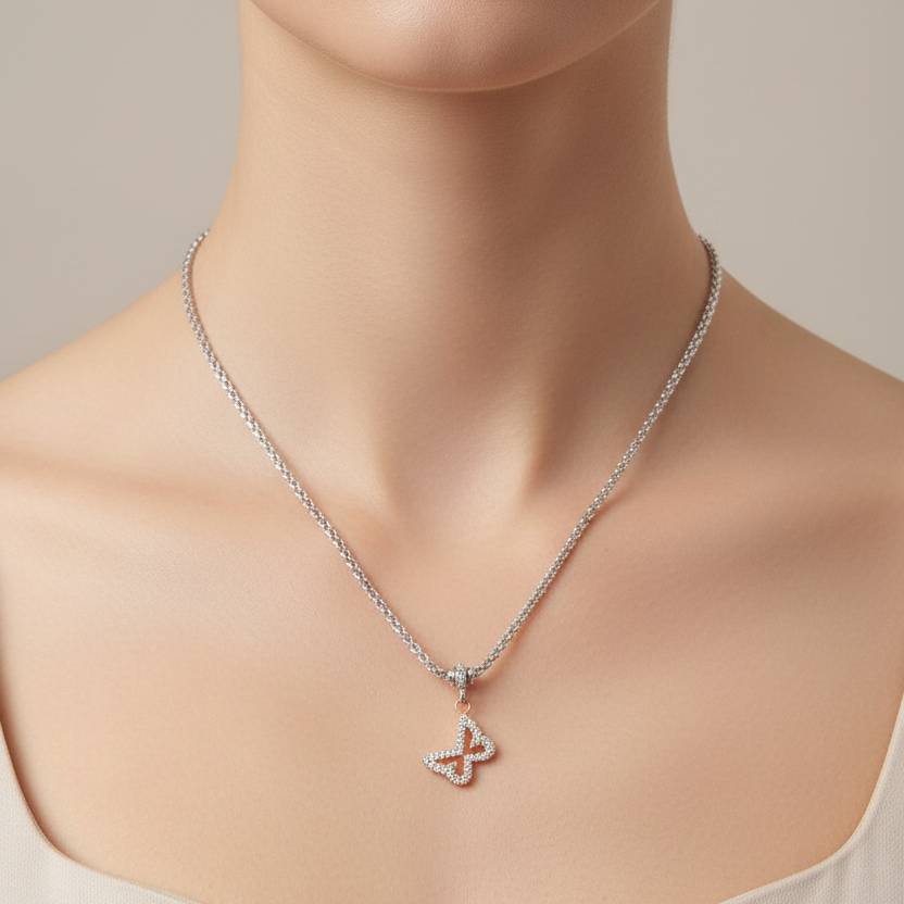 Silberkette 925 mit Zirkonia