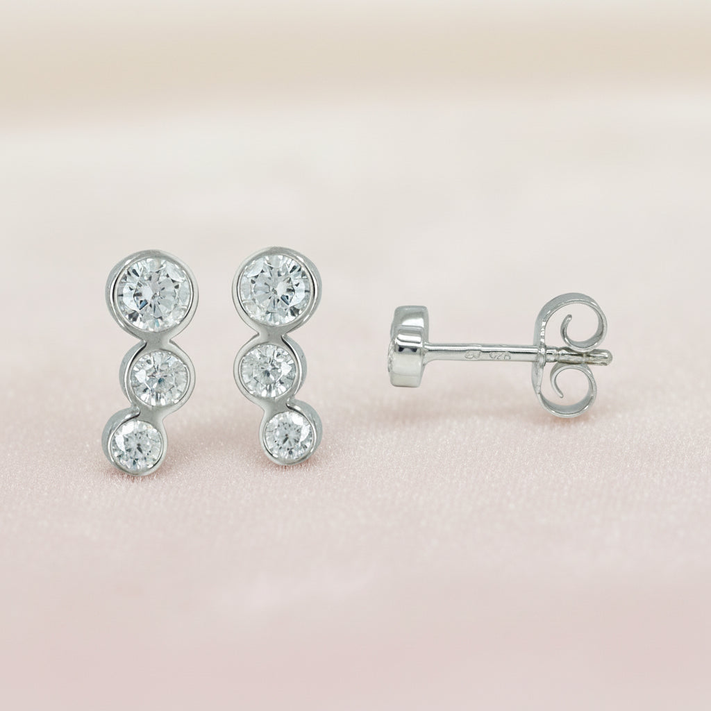 Silberohrstecker 925 mit Zirkonia Silberohrstecker-925-mit-Zirkonia-SIstecSS17zir-S0183-52309241856331