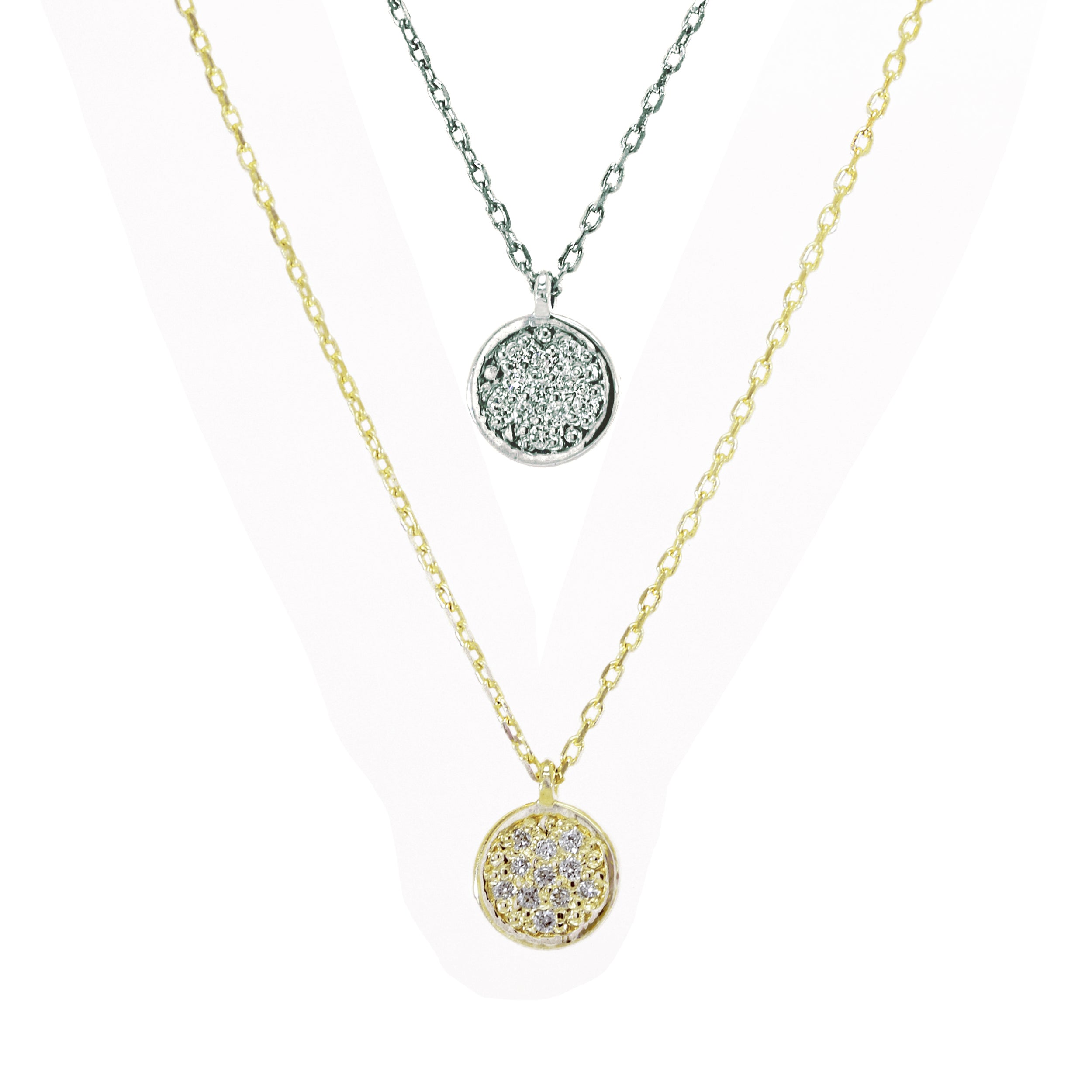 Goldkette 14Kt.mit Brillant