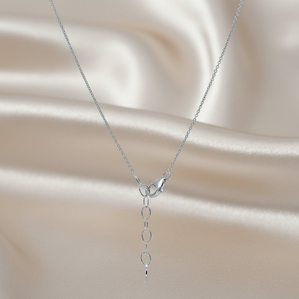 Catena in argento 925 con zirconi