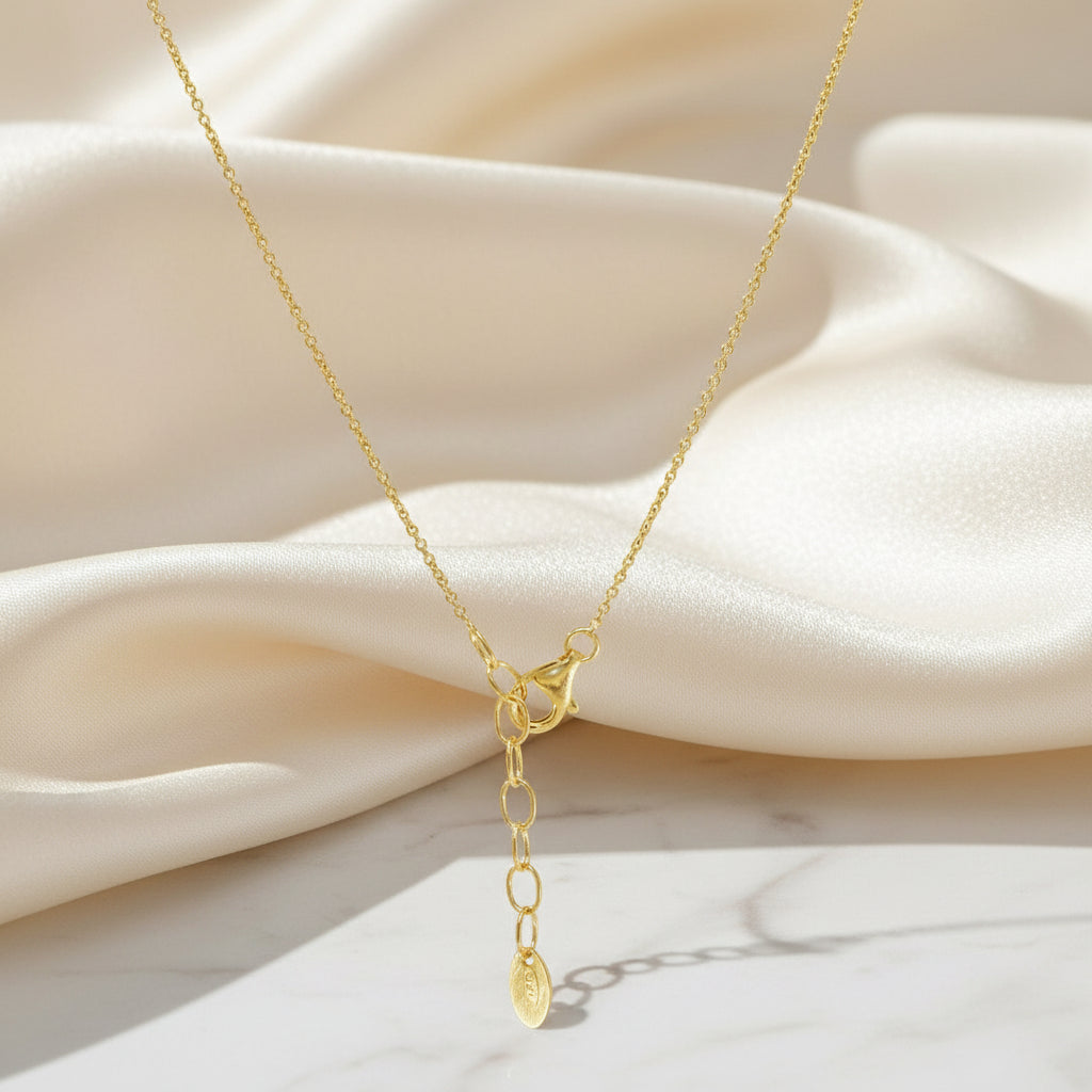 Catena in argento 925 con zirconi