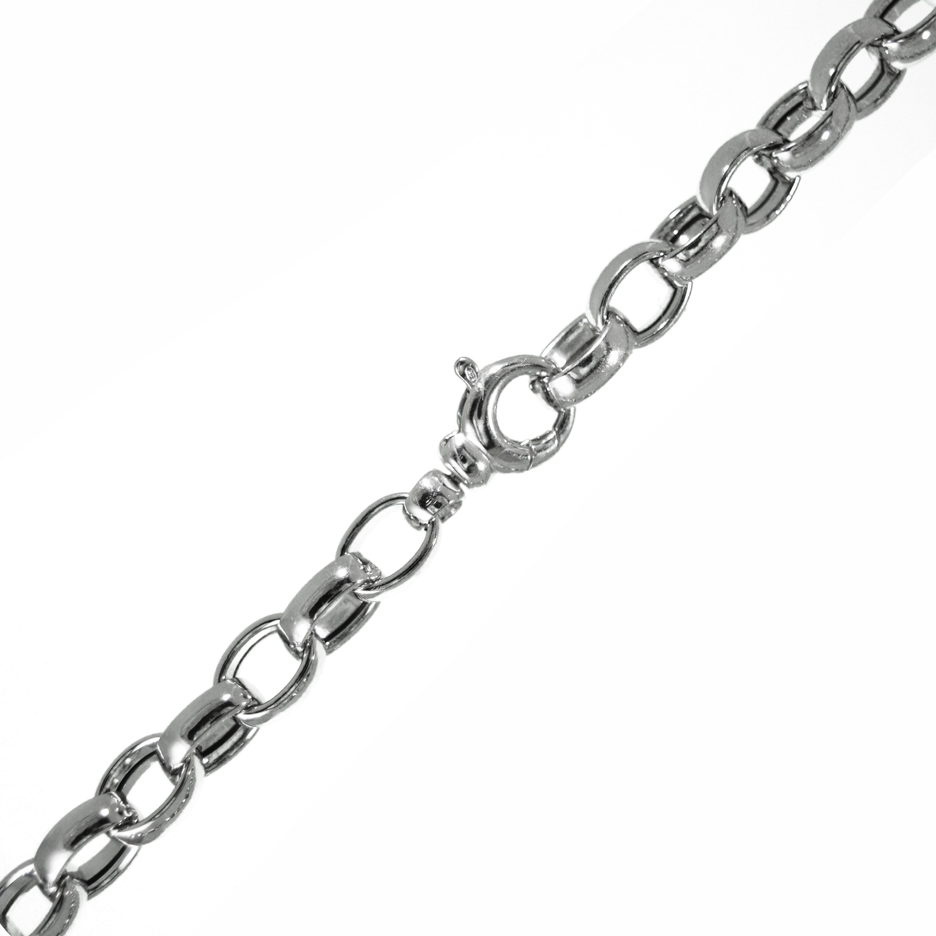 Catena in argento 925 con zirconi