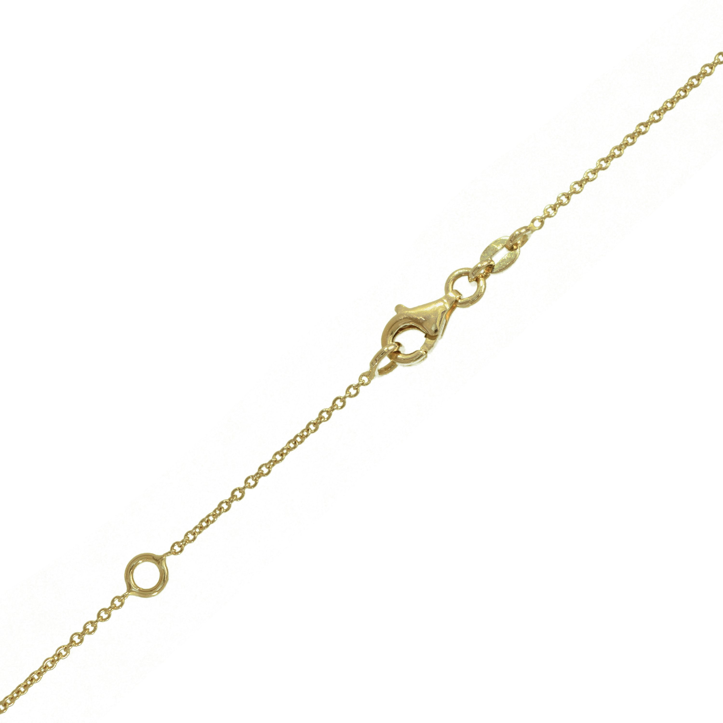 Goldkette 14Kt.mit Zirkonia