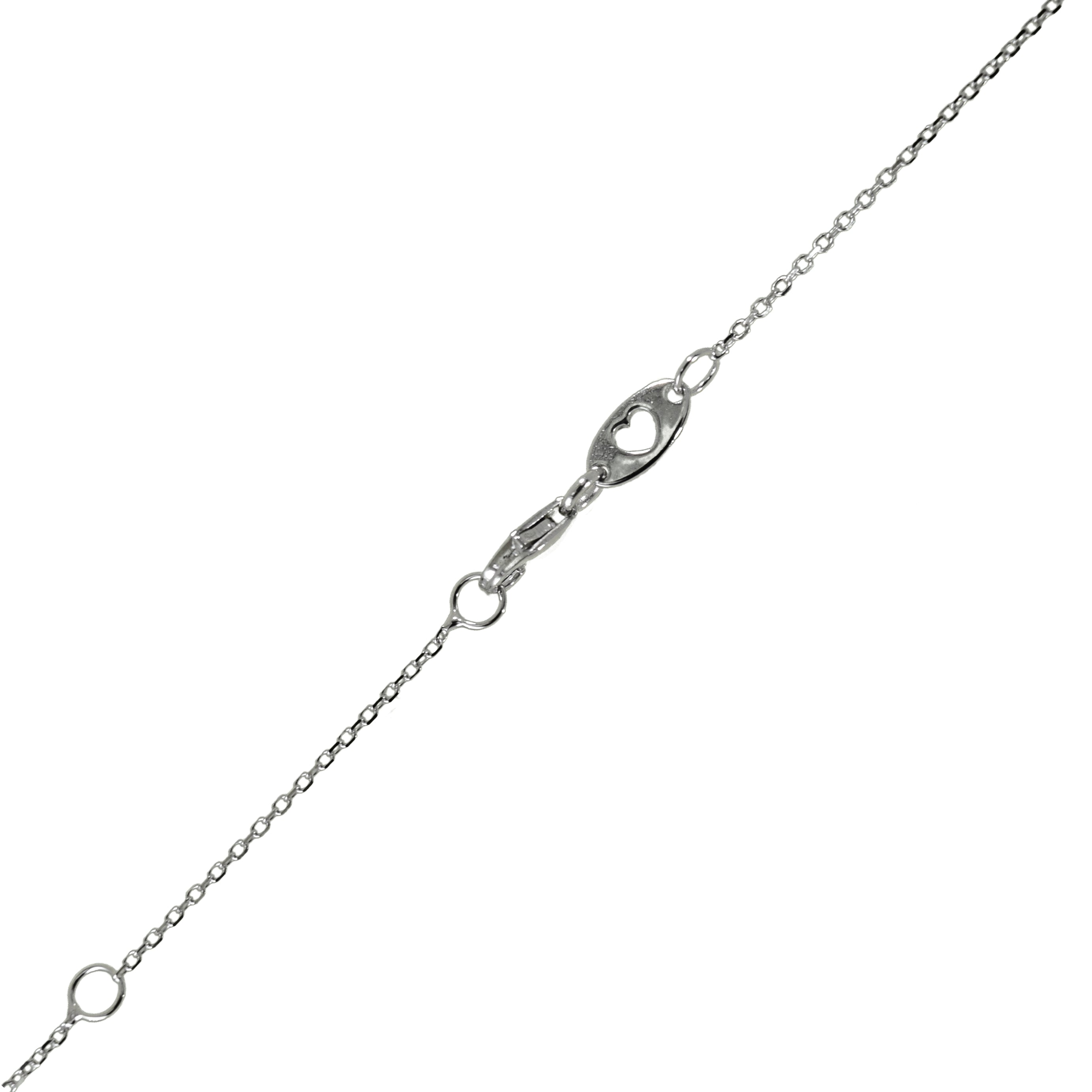 Catena in oro 14K con zirconi