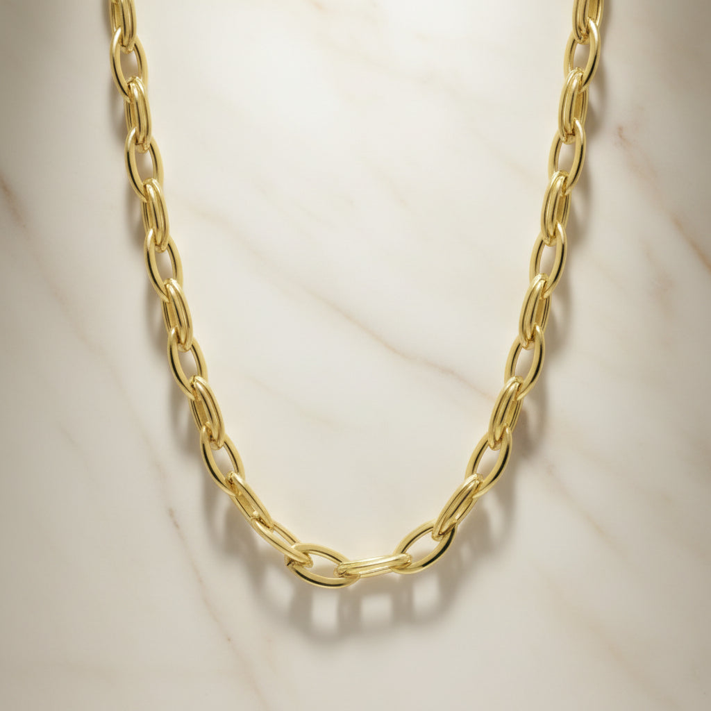 Halskette 585 Gelbgold Gliederkette