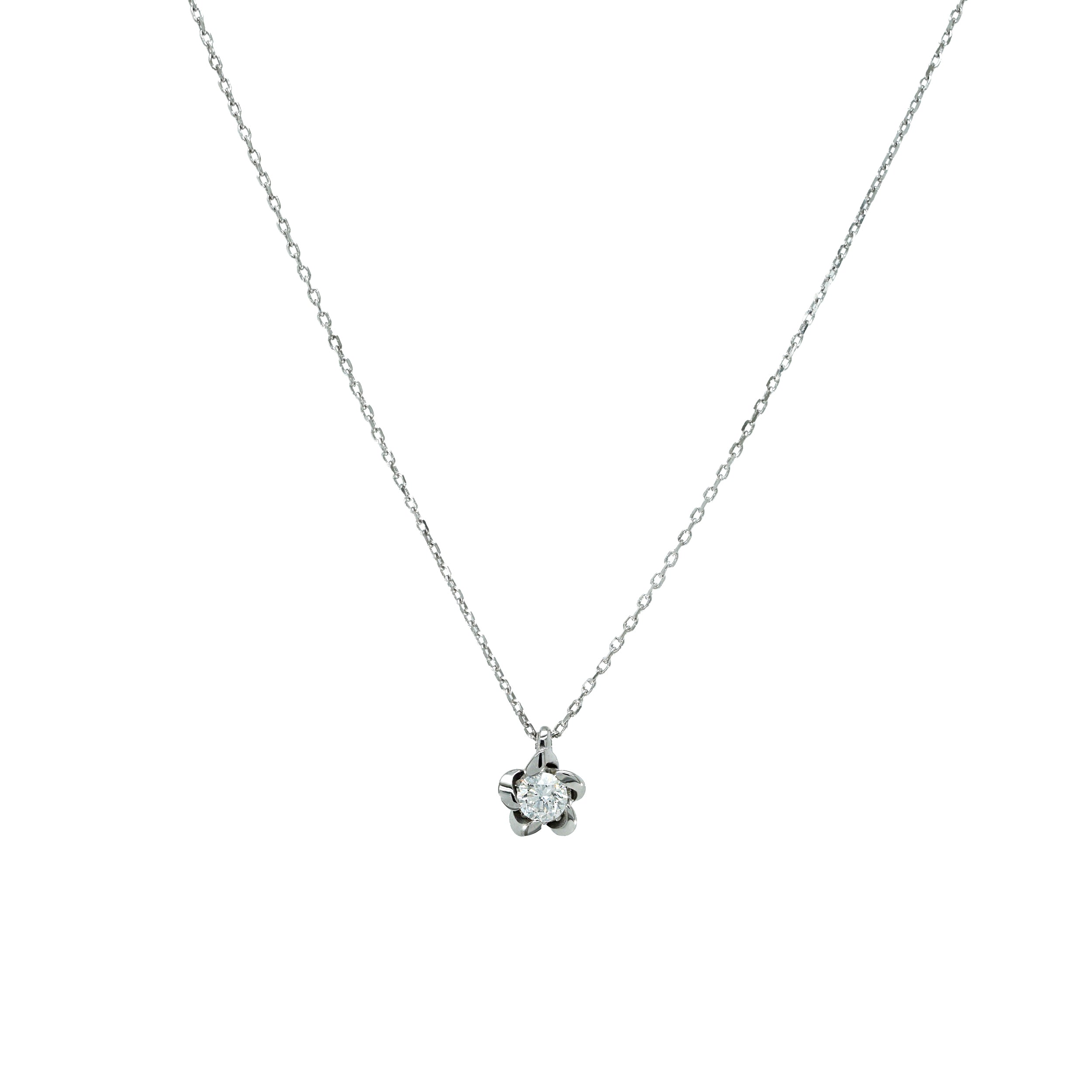 Catena in oro 14K con diamante