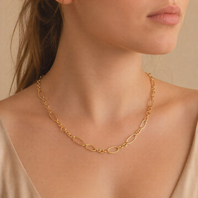 Halskette 585 Gelbgold Fantasiekette – Splendido Schmuck – Produktvideo