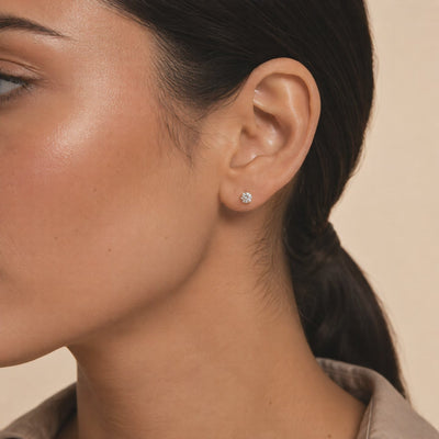 Ohrstecker 585 Gelbgold Zirkonia Krappenfassung – Splendido Schmuck – Produktvideo