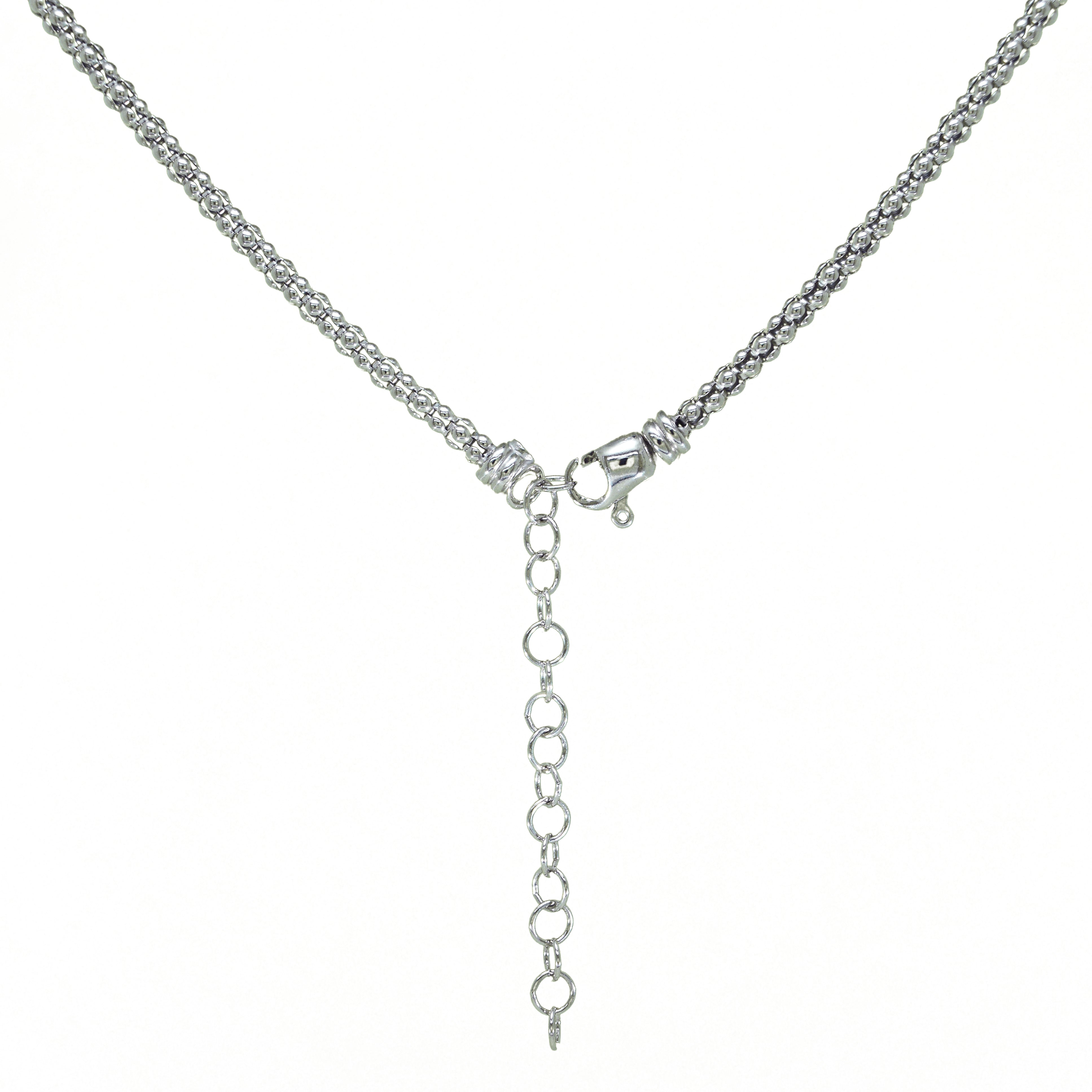 Catena in argento 925 con zirconi